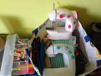 Kindernaaimachine met lapjes en garen, Hobby en Vrije tijd, Naaimachines en Toebehoren, Ophalen, Gebruikt, Naaimachine, Overige merken