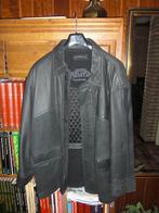 lederen jas, Ophalen, Zo goed als nieuw, Maat 52/54 (L), Zwart