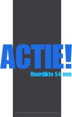 ACTIE! - Geïsoleerde Voordeur incl montage | Deurdikte 54 mm, Nieuw, Metaal, Buitendeur, Ophalen