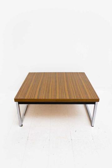 SALE! Vintage salontafel 75 vierkant teak Howard Miller beschikbaar voor biedingen
