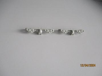 2 LEGO 9 v GRIJZE Geleiders 9v Treinmotor perfecte staat!! beschikbaar voor biedingen