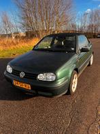 VW Golf 3 Cabrio – APK tot 24-10-2026,  klassieker!, Lederen bekleding, Beige, 4 cilinders, Cabriolet