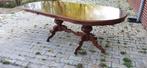 Ovale barok uitschuifbare eetkamer tafel, Ophalen