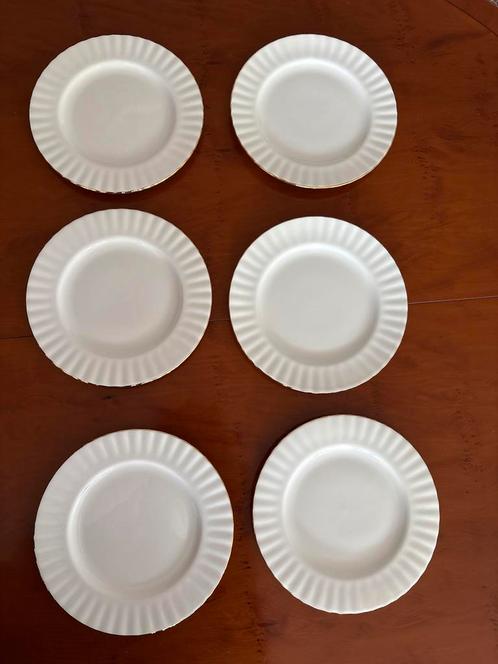 Royal Albert Val D’Or Borden Set van 6, Antiek en Kunst, Antiek | Servies los, Ophalen of Verzenden