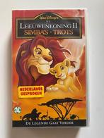 DE LEEUWENKONING 2 SIMBA’S TROTS (VHS), Cd's en Dvd's, VHS | Kinderen en Jeugd, Alle leeftijden, Ophalen of Verzenden, Zo goed als nieuw