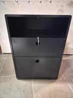 Woood Ozzy Nachtkastje Hout 75x36x30cm - Zwart, Huis en Inrichting, Gebruikt, -, -, Ophalen of Verzenden