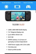 Nieuwe Steam Deck OLED 512GB - Verzegeld!, Ophalen, Online, Overige genres, 1 speler