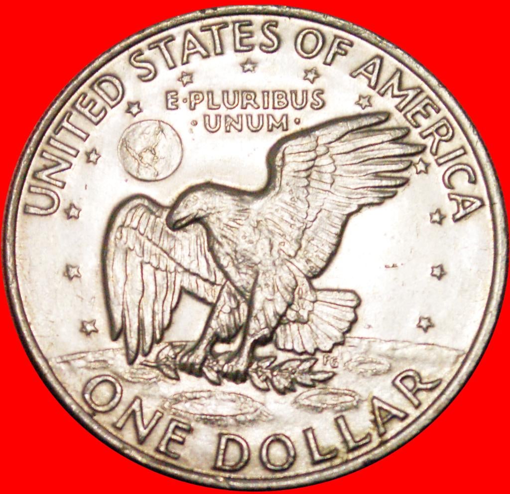 ⰏLUNAR DOLLAR (1971-1999): USA 1972 EISENHOWER (1890-1969)!, Postzegels en Munten, Munten | Amerika, Ophalen of Verzenden, Noord-Amerika