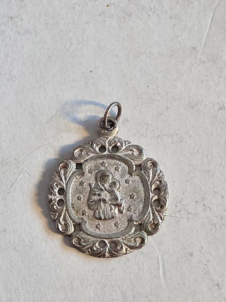 Antieke St. Antonius van Padua Medaille, Antiek en Kunst, Antiek | Religie, Verzenden