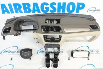Airbag set - Dashboard 4 spaak groen/beige Audi Q3 U8 beschikbaar voor biedingen
