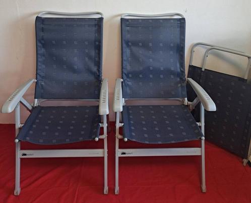 Dukdalf Cha Cha standenstoelen  0677
vouwstoel rugleuning 8-, Caravans en Kamperen, Kampeermeubelen, Zo goed als nieuw, Campingstoel