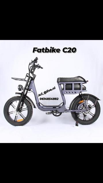 Fatbike C20 dames  & V20 MAX Heren €850‼️