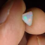 4 ringstenen australische black opal, Sieraden, Tassen en Uiterlijk, Edelstenen, Ophalen, Zo goed als nieuw