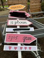 Geboorte bord, gebruikt, Ophalen, Gebruikt