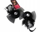 Jamais Vu Nipple Covers ``Violetta`` Red & Black (701), Jamais Vu, Ophalen of Verzenden, Zwart, BH