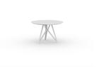 Studio Henk Eettafel rond 110 Wit Butterfly | Van €2289 nu, Studio Henk, 150 tot 200 cm, Nieuw, Ophalen of Verzenden