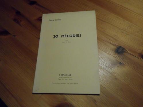 Gabriel faure, Muziek en Instrumenten, Bladmuziek, Gebruikt, Artiest of Componist, Klassiek, Piano, Cello, Viool of Altviool, Ophalen of Verzenden