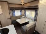 Hobby De luxe Easy 400 SF bj 2015 met voortent en zakluifel, Caravans en Kamperen, Caravans, Overige typen, Hobby, Bedrijf, Treinzit