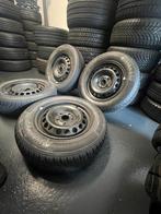 Set 4 Stalen Velgen 15 Inch Continental Winterbanden – 5x112, Ophalen, 15 inch, ----, ----