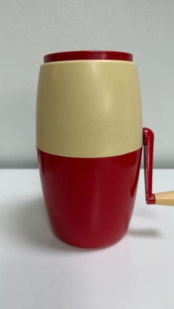 Rode Vintage Icecrusher Boom style handmatig 70 er jaren beschikbaar voor biedingen