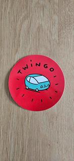 Sticker rond Renault Twingo rood / groen, Ophalen of Verzenden