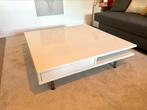 Witte salontafel, Ophalen, Strak, 50 tot 100 cm, Vierkant