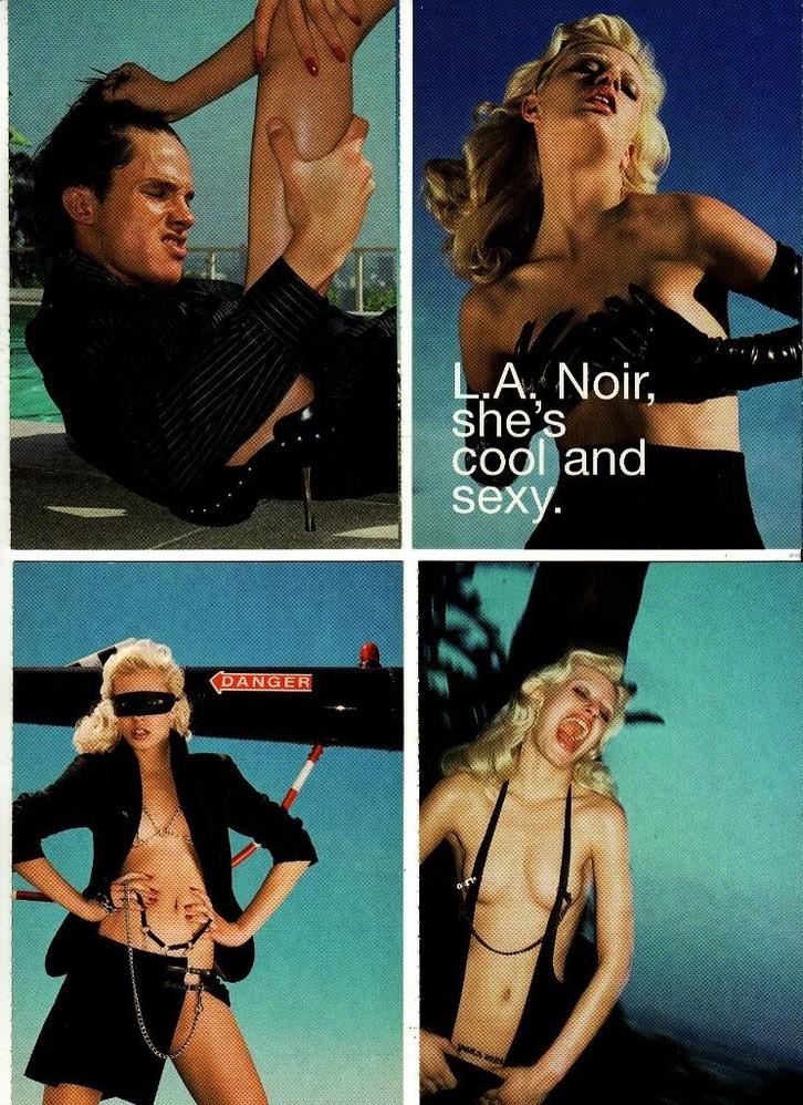 Sisley Coll. 2004 L.A. she's cool and Sexy Terry Richardson, Verzamelen, Ansichtkaarten | Themakaarten, Ongelopen, 1980 tot heden