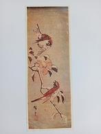 Prent Japan 20e eeuw Vogels, Antiek en Kunst, Kunst | Overige Kunst, Verzenden