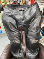 ALPINE STARS LEREN MOTORBROEK, Ophalen of Verzenden, Tweedehands, Broek | leer