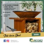 OFYR Storage Corten 100 Pro nu €2550, Tuin en Terras, Houtskoolbarbecues, Nieuw, Ophalen of Verzenden