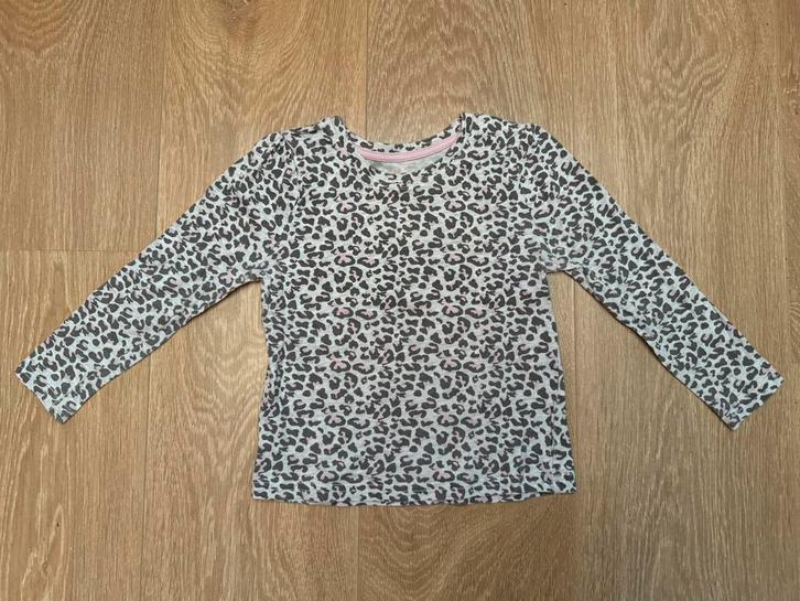 Young Dimension longsleeve shirt luipaardprint maat 104, Kinderen en Baby's, Kinderkleding | Maat 104, Gebruikt, Meisje, Shirt of Longsleeve