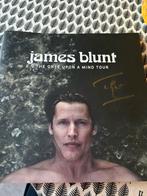 James Blunt programma boek gesigneerd upon a mind tour