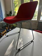 6 Artifort Vintage Design eetkamerstoeltjes, Huis en Inrichting, Stoelen, Ophalen, Stof, Vijf, Zes of meer stoelen, Rood