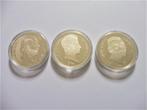 3 Herslag munten Koning Willem III jaartal 2 x 1867 en 1823, Postzegels en Munten, Munten | Nederland, Zilver, Ophalen of Verzenden