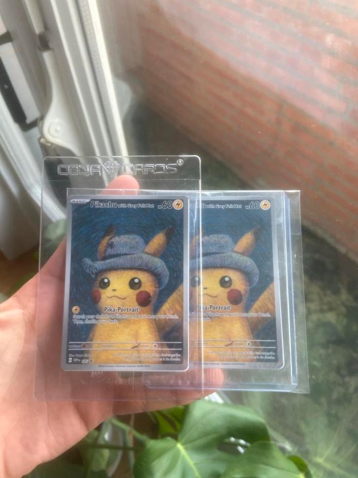 Pikachu van Gogh - 2 Sealed Promo Kaarten, Hobby en Vrije tijd, Verzamelkaartspellen | Pokémon, Nieuw, Meerdere kaarten, Ophalen of Verzenden