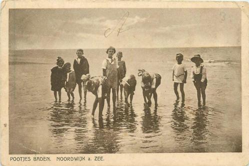 (701-042-025) Noordwijk aan Zee Pootjes Baden, Verzamelen, Ansichtkaarten | Nederland, Zuid-Holland, Verzenden