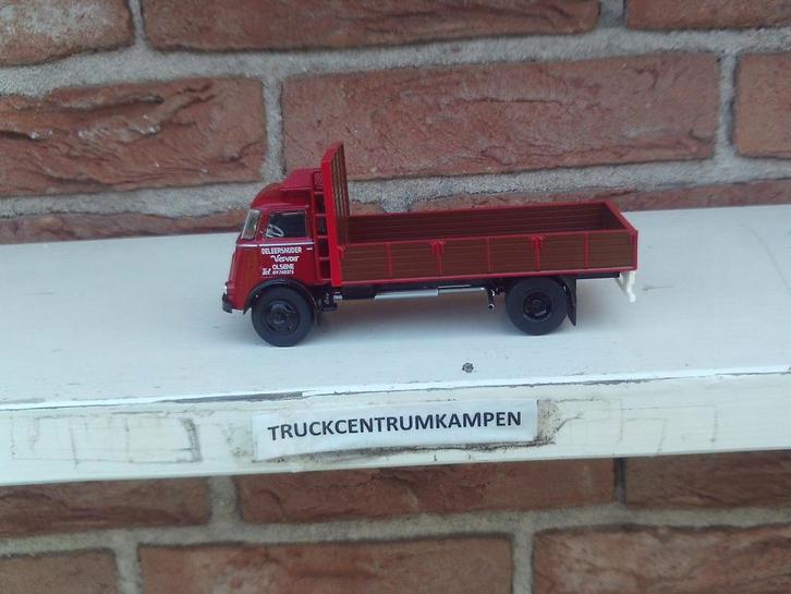 Tekno  Daf  1600  met  open  laadbak  van  Deleersnijder., Hobby en Vrije tijd, Modelauto's | 1:50, Nieuw, Bus of Vrachtwagen