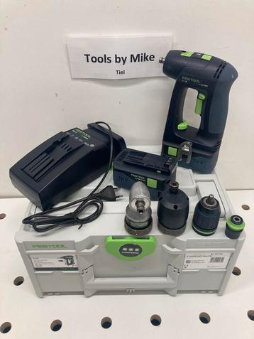 Festool c18 schroefmachine set  beschikbaar voor biedingen