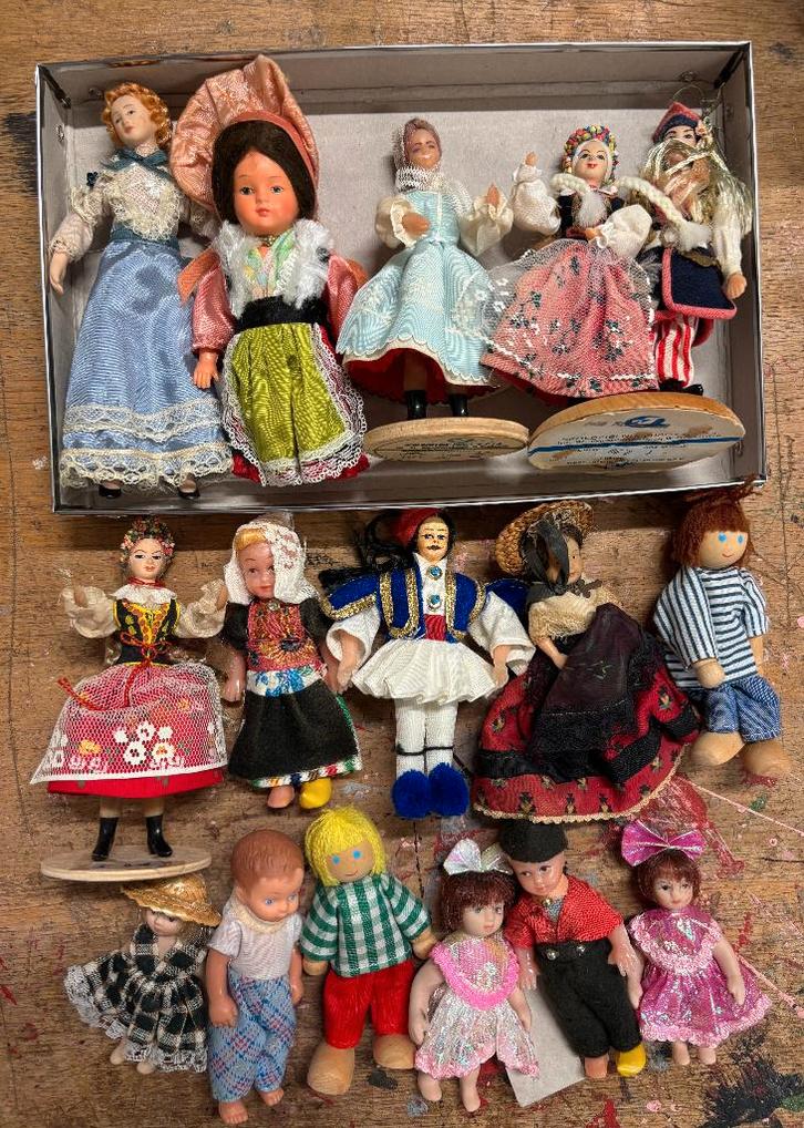 poppenhuis artikelen, Verzamelen, Poppenhuizen en Toebehoren, Gebruikt, Poppenhuis, Ophalen