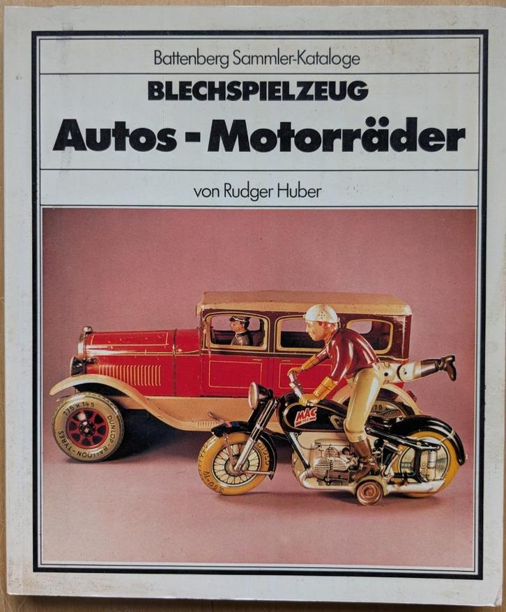 Old-timer speelgoedauto's en motoren. Blechspielzeug., Boeken, Auto's | Boeken, Gelezen, Overige merken, Ophalen of Verzenden
