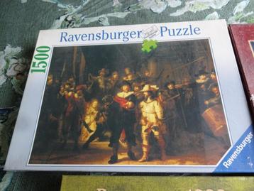 Puzzels Van Gogh,Vermeer, Rembrandt [ nieuw ] beschikbaar voor biedingen