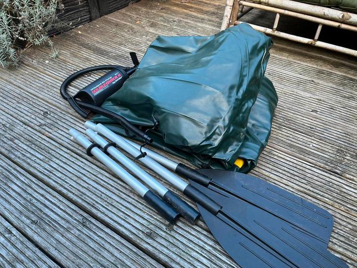 Intex Seahawk 3 pers boot - 295 x 137 x 43 cm, Watersport en Boten, Kano's, Gebruikt, Overige typen, Drie personen of meer, Ophalen