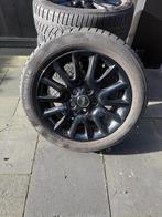MINI velgen zwart 16INCH incl banden., Auto-onderdelen, Banden en Velgen, Ophalen, Gebruikt, Velg(en), 16 inch