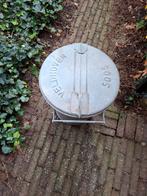 Vintage metalen vuilnisemmer, Ophalen, Gebruikt, 50 tot 75 cm, 20 tot 30 liter