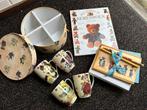 Beren bekers boek en postpapier, Verzamelen, Beren en Cherished Teddies, Ophalen of Verzenden, Zo goed als nieuw, Stoffen beer