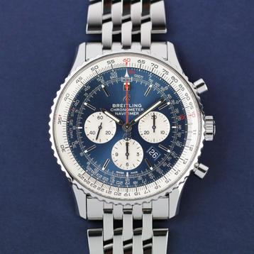 Breitling Navitimer B01 blauw 46 (Zeer goed/ 2021) beschikbaar voor biedingen