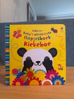 Kiekeboe Flapjesboek, Kinderen en Baby's, Speelgoed | Babyspeelgoed, Ophalen, Zo goed als nieuw, Overige typen