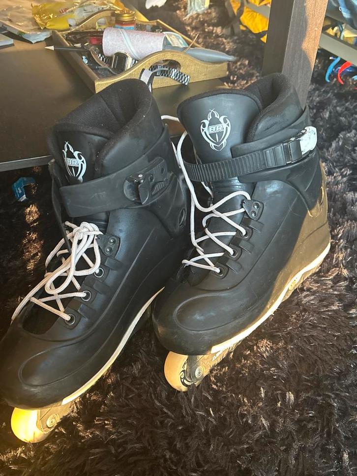 Be aggressive inline skates USD VII, Sport en Fitness, Skeelers, Gebruikt, Inline skates 4 wielen, Overige merken, Heren, Ophalen of Verzenden