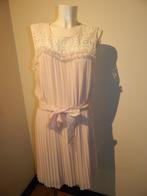 Blumarine schattige jurk open werk boven plooi roze IT 46, Verzenden, Zo goed als nieuw, Knielengte, Roze