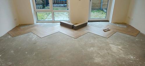 LAMINAAT LEGGER✅️PVC️️✅️VISGRAAT️✅️AFKITTEN️️✅️, Huis en Inrichting, Stoffering | Vloerbedekking, Nieuw, Laminaat, 75 m² of meer